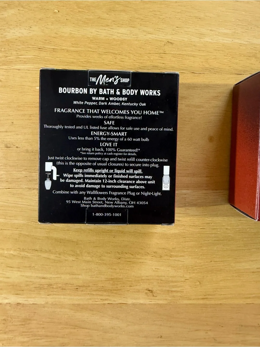 Bath & Body Works Bourbon (Amber) Wallflower Refill Bulbs x4 - Picture 2 of 3